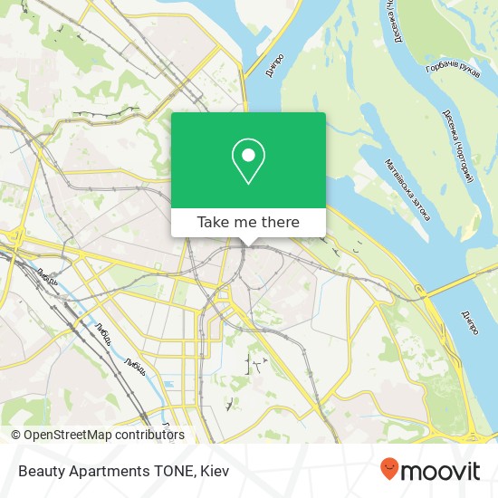 Beauty Apartments TONE map