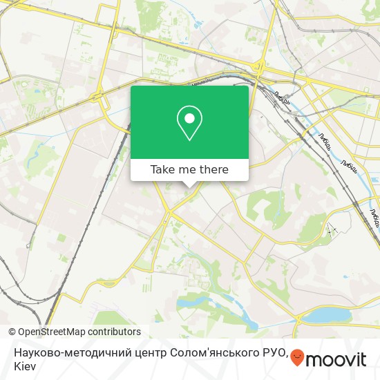 Науково-методичний центр Солом'янського РУО map