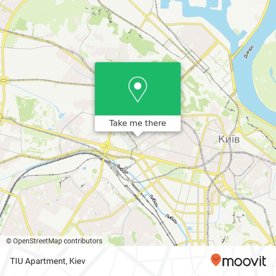 TIU Apartment map