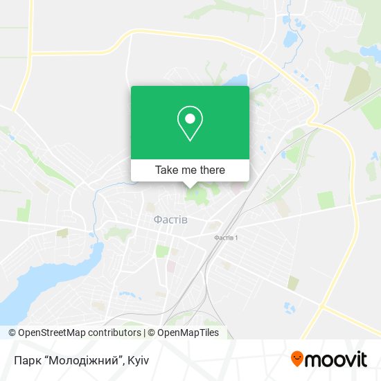 Парк “Молодіжний” map