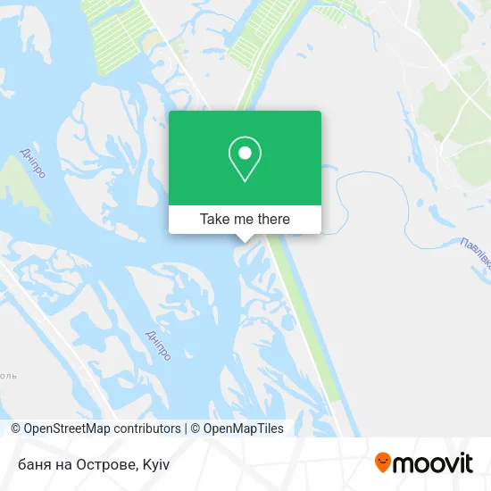 баня на Острове map