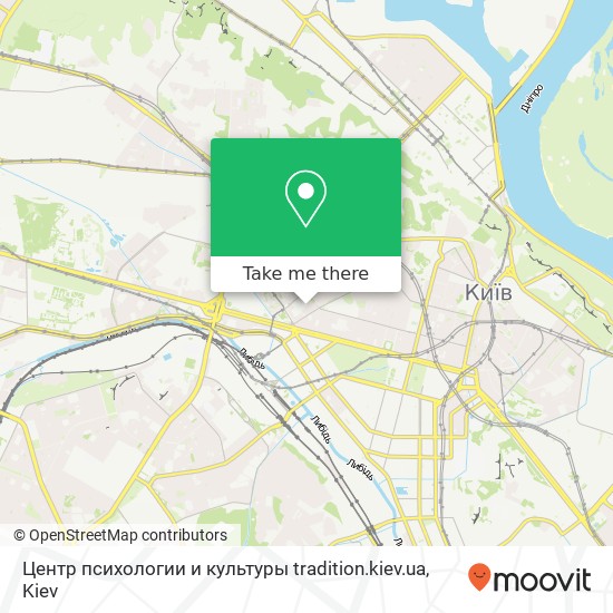 Центр психологии и культуры tradition.kiev.ua map