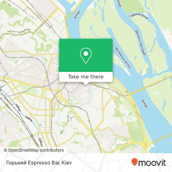 Горький Espresso Bar map