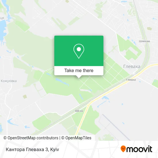 Карта Кантора Глеваха 3