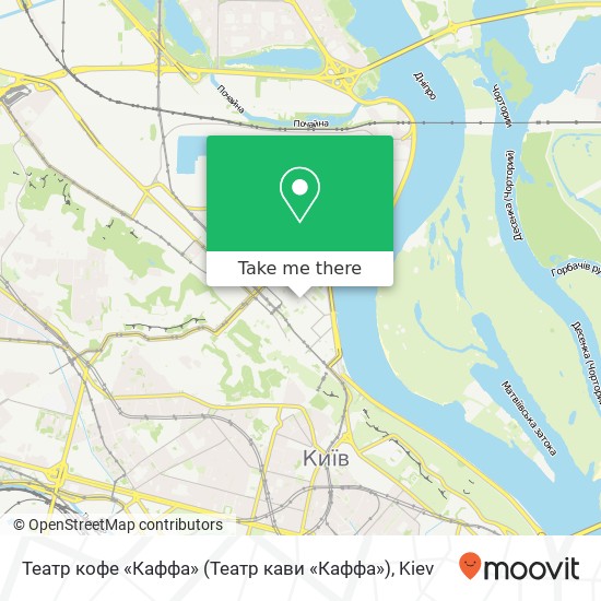 Театр кофе «Каффа» (Театр кави «Каффа») map