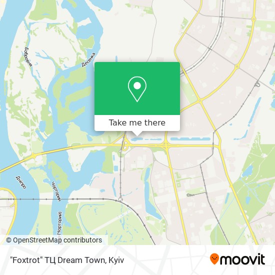 Карта "Foxtrot" ТЦ Dream Town