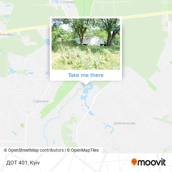 ДОТ 401 map