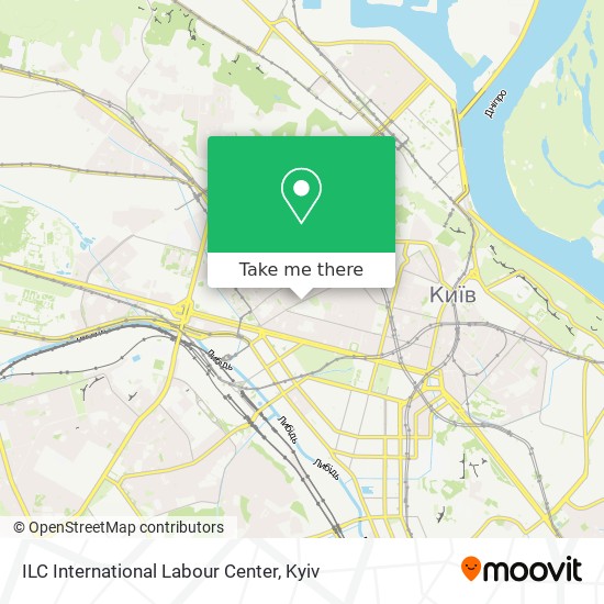 ILC International Labour Center map