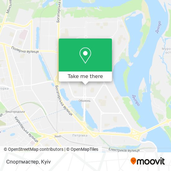 Спортмастер map