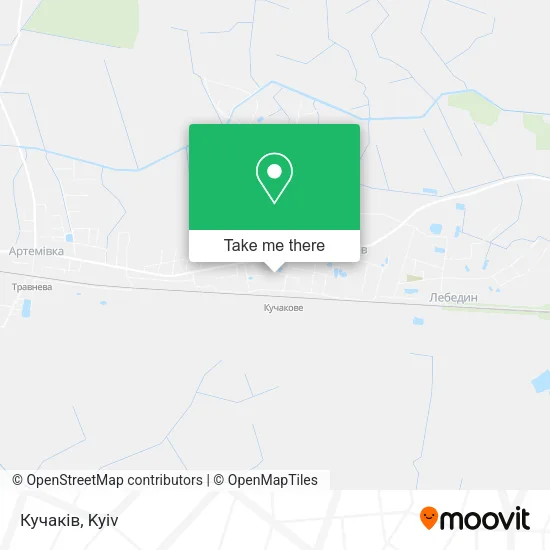 Кучаків map