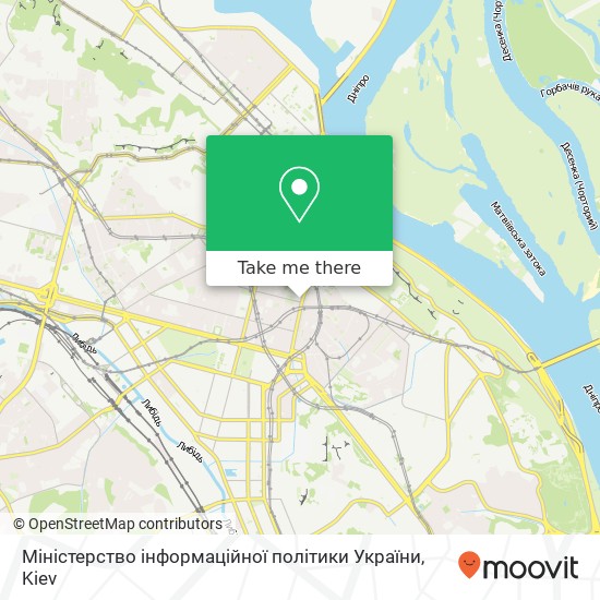 Міністерство інформаційної політики України map