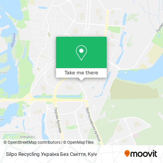 Silpo Recycling Україна Без Сміття map