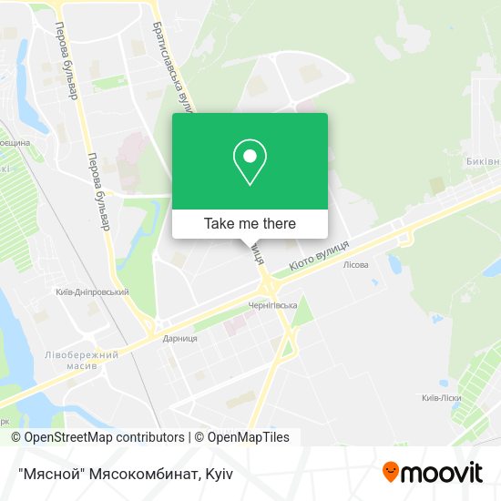Карта "Мясной" Мясокомбинат