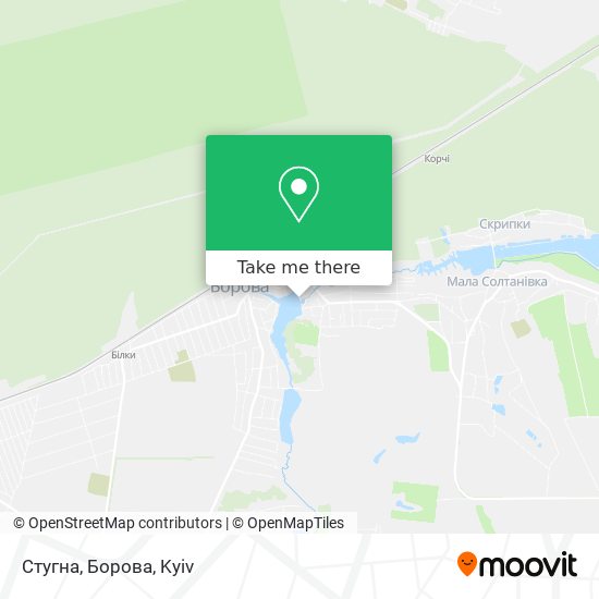 Стугна, Борова map