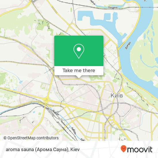 aroma sauna (Арома Сауна) map