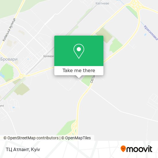 ТЦ Атлант map