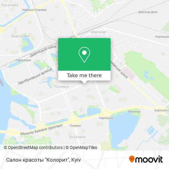 Салон красоты "Колорит" map
