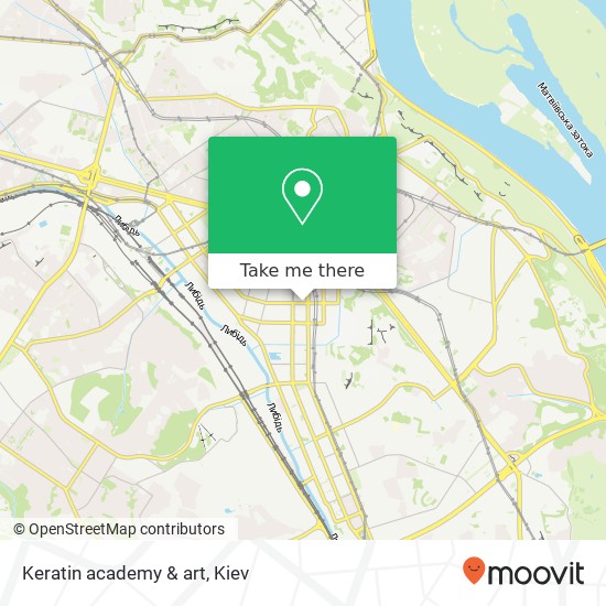 Карта Keratin academy & art