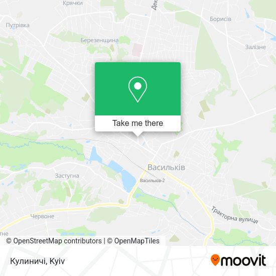 Кулиничі map
