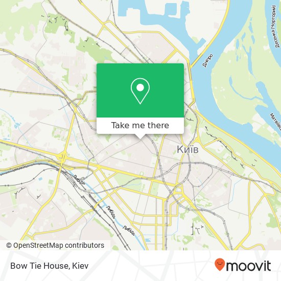 Bow Tie House map