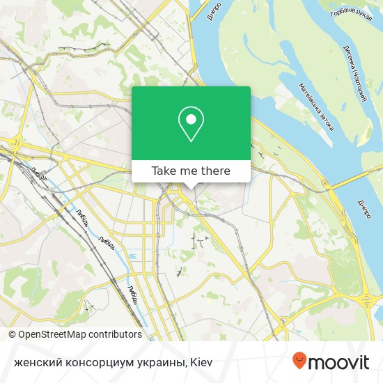 женский консорциум украины map