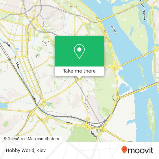 Hobby World map