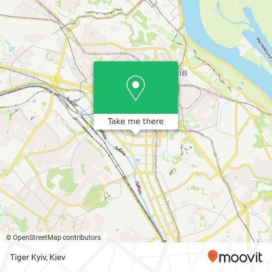 Карта Tiger Kyiv