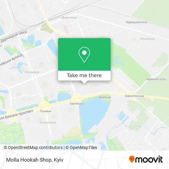 Карта Molla Hookah Shop