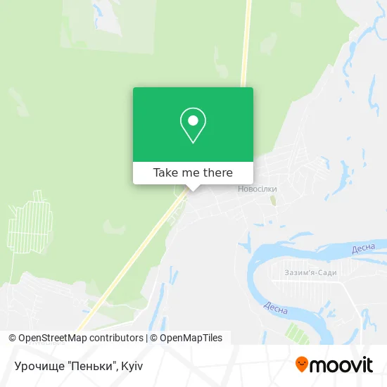 Урочище "Пеньки" map
