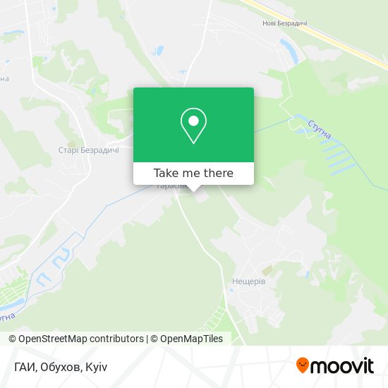 Карта ГАИ, Обухов