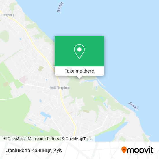 Дзвінкова Криниця map