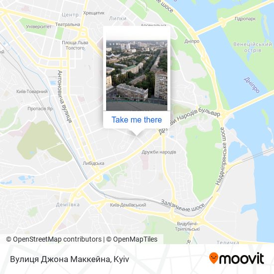 Вулиця Джона Маккейна map