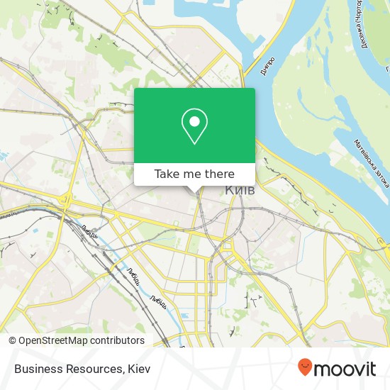 Business Resources map