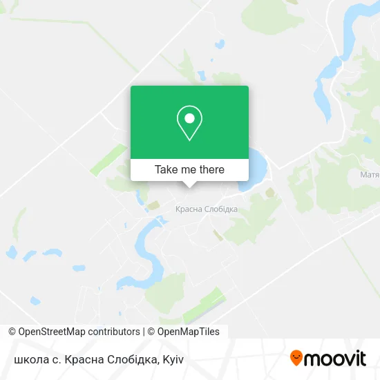 школа с. Красна Слобідка map