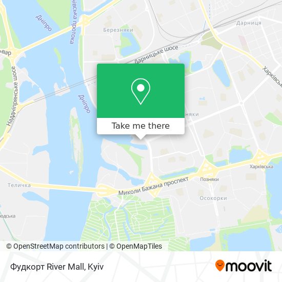 Фудкорт River Mall map