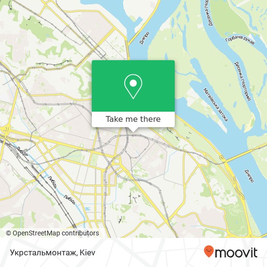 Укрстальмонтаж map