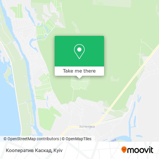 Кооператив Каскад map