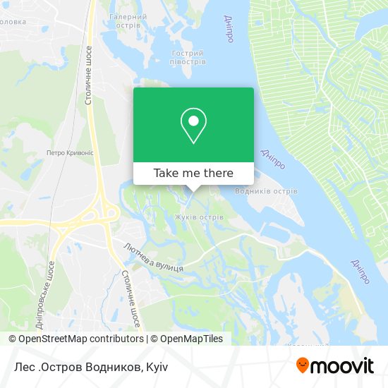 Лес .Остров Водников map