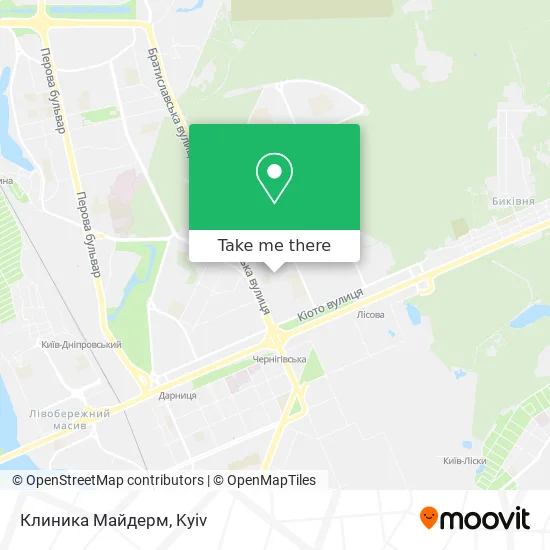 Карта Клиника Майдерм