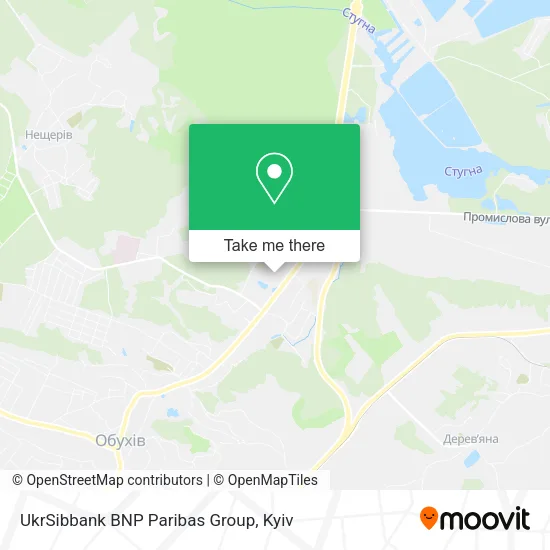 Карта UkrSibbank BNP Paribas Group