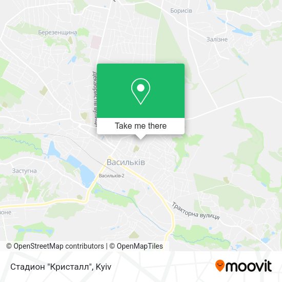 Стадион "Кристалл" map