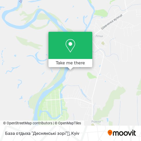 База отдыха "Деснянські зорі"⭐️ map