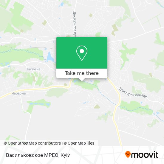 Васильковское МРЕО map