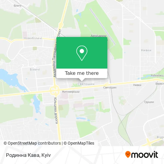 Карта Родинна Кава