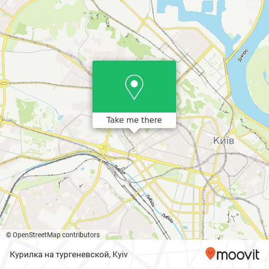 Курилка на тургеневской map