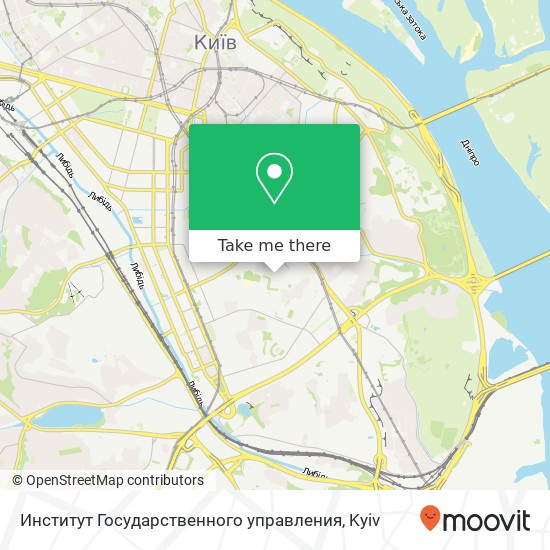 Институт Государственного управления map