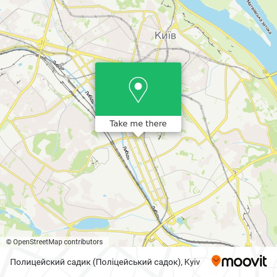 Полицейский садик (Поліцейський садок) map