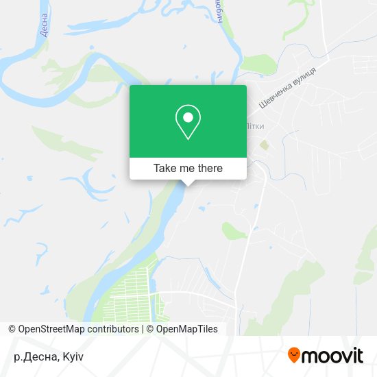 Карта р.Десна