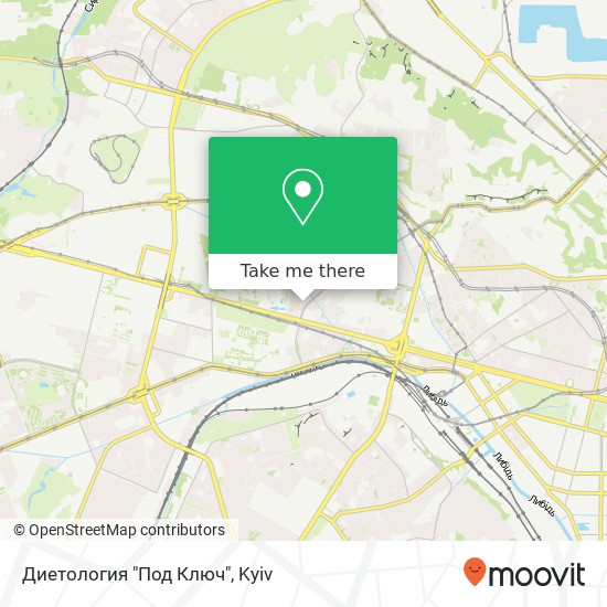 Диетология "Под Ключ" map