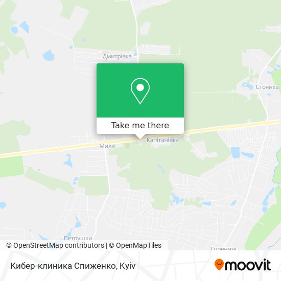Кибер-клиника Спиженко map